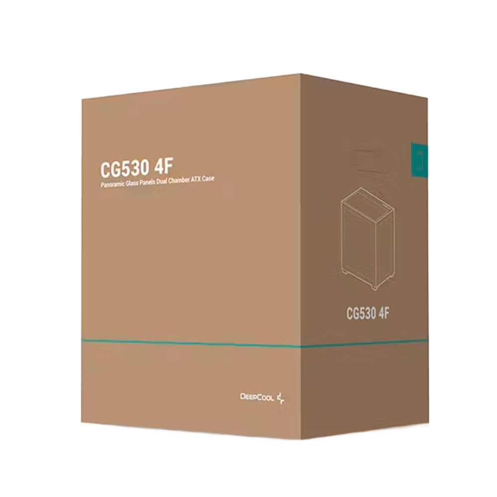 DeepCool Mid Tower Cabinet (ITX/Micro-ATX/ATX) CG530 4F